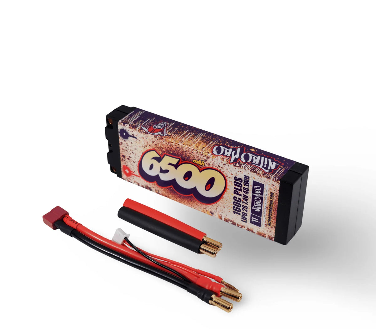 Nitro Pro 2s 7.4v 6500mah 160c LP stick pack