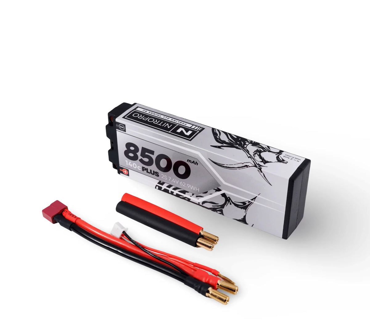 Nitro Pro 2s 7.4v 8500mah 140c LP stick pack