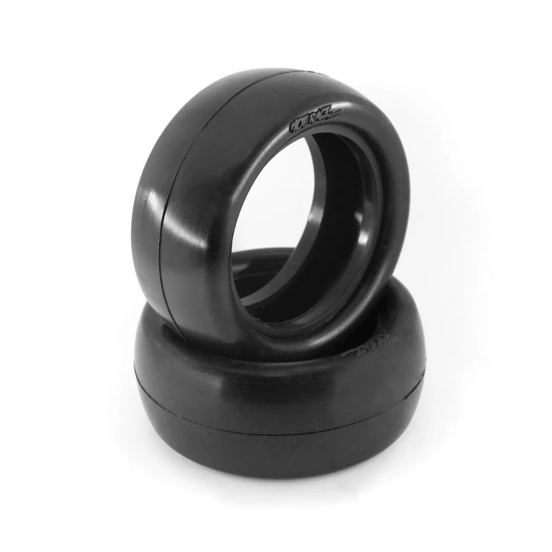 Hot Race Pair of 1/10 Tires Slick 2wd/4wd Front
