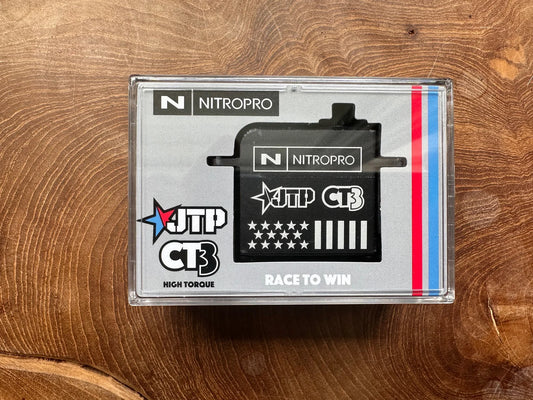 NitroPro "Jared Tebo" CT3 JTP RC 500 High Torque Metal Case Brushless Servo (25T)