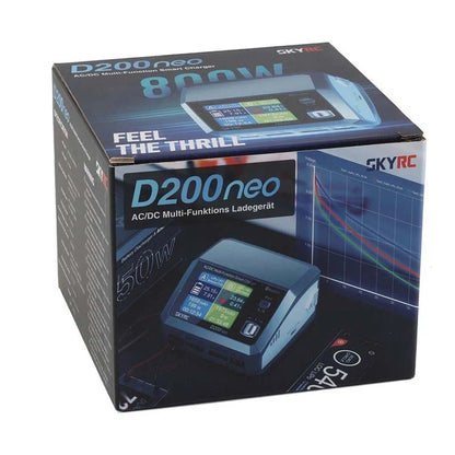 SKYRC D200 Neo/Neo+ AC/DC Dual-Port 800W Smart LiPo Charger