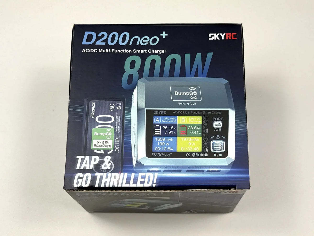 SKYRC D200 Neo/Neo+ AC/DC Dual-Port 800W Smart LiPo Charger